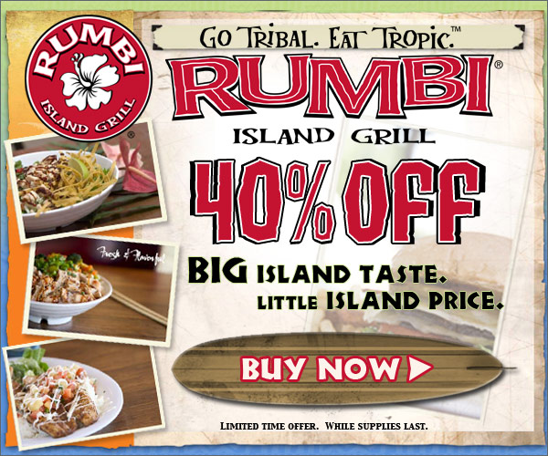 Rumbi Island Grill Coupon Coupons 4 Utah