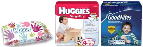 huggies products