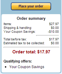 Place Your Order   Amazon.com Checkout