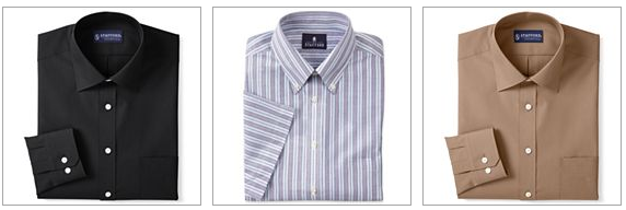 60  off stafford dress shirts   jcpenney