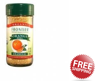 Frontier Orange Peel Granules 1.92 oz for 3.60 Acopoco