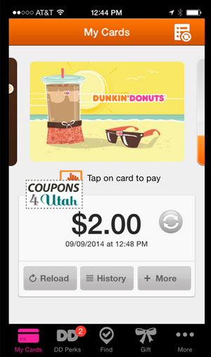 how to get free Duncan donuts gift card