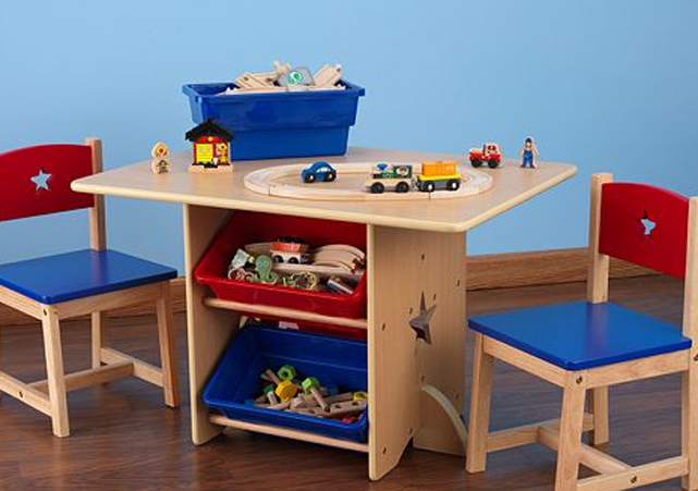 kid craft table