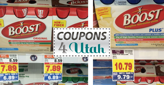 Boost Nutritional Drinks 3.89 or 4.89 for Glucose Control Coupons 4