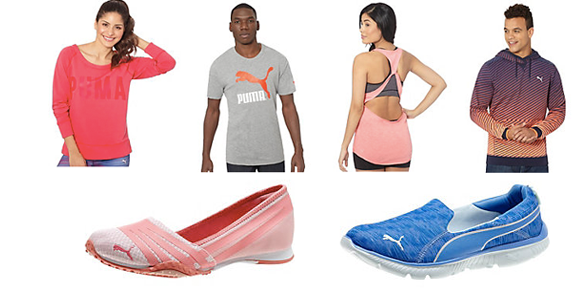 Puma clothes and shoes