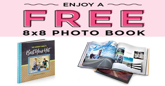 Shutterfly FREE 8x8 Hardcover Photo Book Just Pay Shipping Coupons 