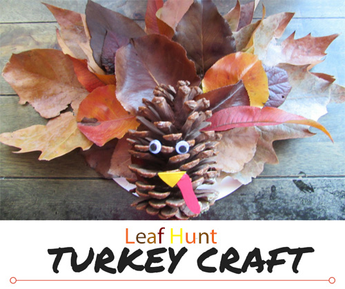 Leaf Hunt Turkey Craft - Keeping the kids busy around Thanksgiving can be the key to a successful holiday. This Leaf Hunt Turkey Craft will keep them busy and enjoying nature. Coupons4Utah