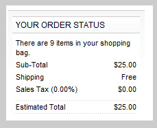 clinique order total