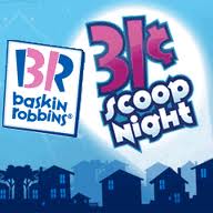 Baskin Robbins Scoop Night