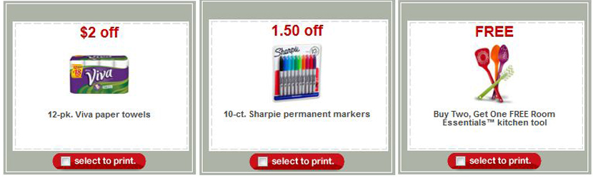 coupons