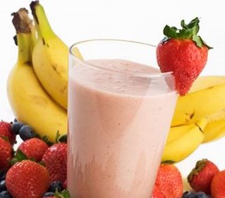 strawberry banana smoothie