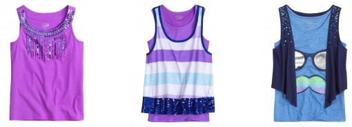 Girls Tops   Stock Up   Buy Girls Tank Tops Online
