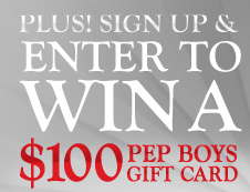 Email Signup Pep Boys