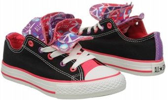 Athletics Converse Kids CTAS Multi Tongue Ox Black Multi FamousFootwear.com