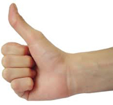 thumbs up