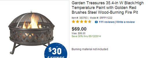 fire pit