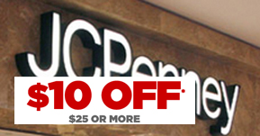 JC penney 10 off 25 289