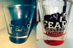 Is that a skull you see reflected in the image on the left? Yes, it is, and I have no idea where it came from!