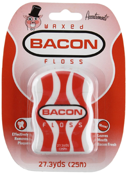 bacon dental floss