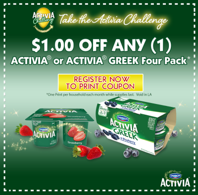 activia coupon