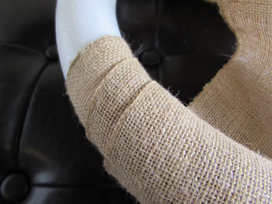 Burlap and Denim Wreath-Coupons4Utah