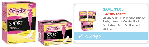 playtex pads