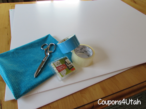 DIY Fabric Covered Bulletin Board - Coupons4Utah