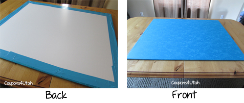 DIY Fabric Covered Bulletin Board - Coupons4Utah