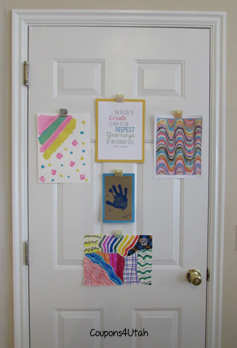 10 Frugal Ways to Hang Children's Artwork - Coupons4Utah