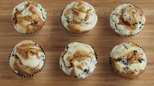 Pumpkin Cream Cheese Chocolate Chip Muffins - Coupons4Utah