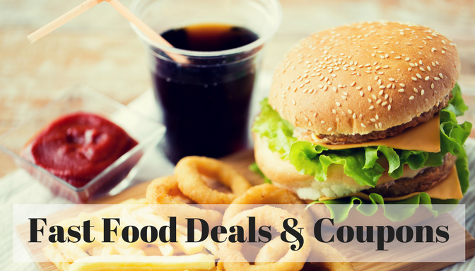 Fast Food Deals & Coupons Feature