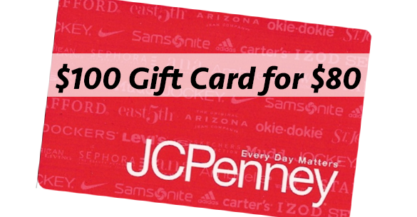 JC Penney Gift Card