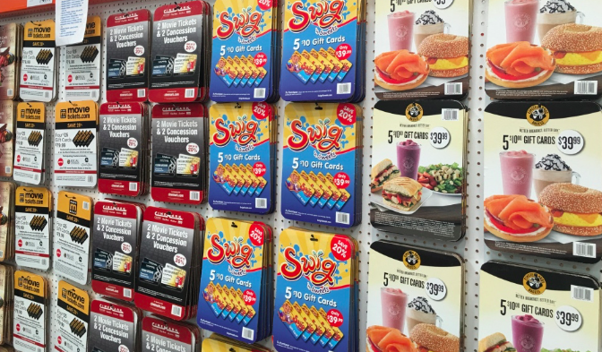 Discounted Gift Cards