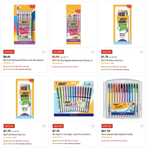Bic Pens