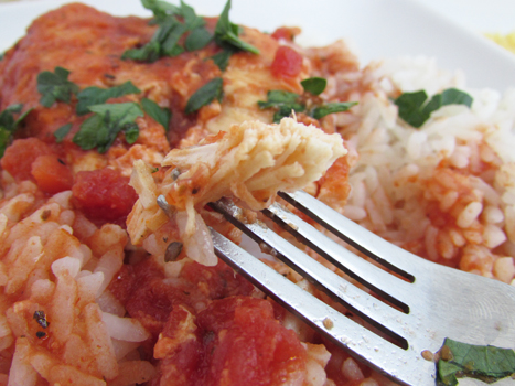 Slow Cooker Italian Chicken over Rice - Coupons4Utah