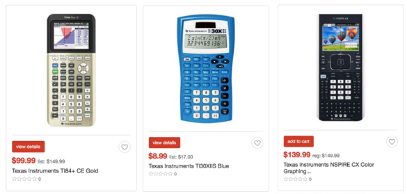 Texas Instruments Calculators