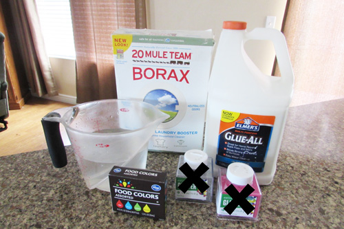 Pastel Slime Recipe - Kids LOVE slime and it's super easy and cheap to make. Try some pastel slime this spring. Fun for Easter, Spring Break or anytime! Coupons4Utah