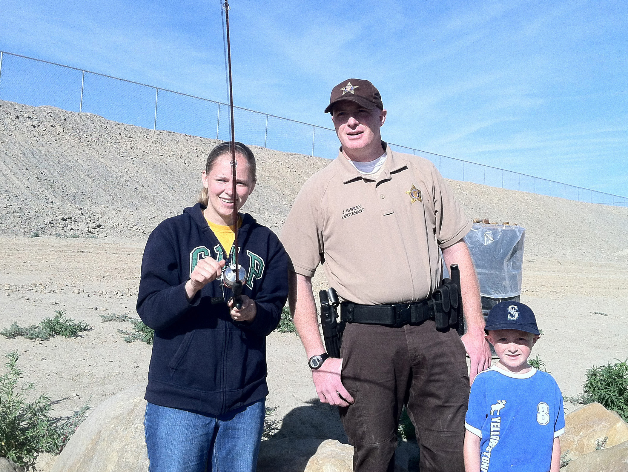 Conservation officers with the Division of Wildlife Resources are among those who will help you catch fish at the Cops, Bobbers and Badges event.