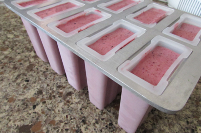 Mold 2 Berry Popsicles