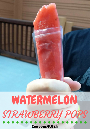Watermelon Strawberry Pops - Coupons4Utah
